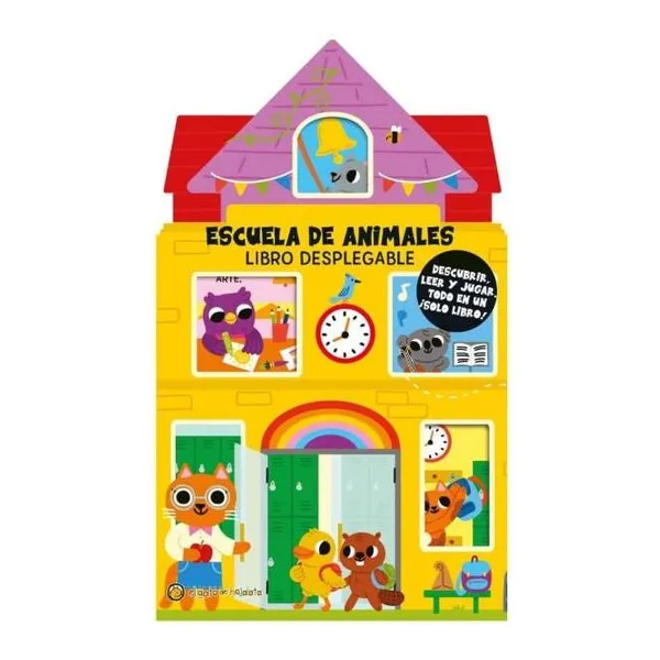 Escuela de animales- libro desplegable