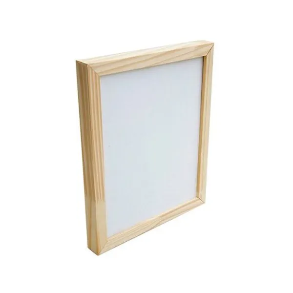 Fibrofacil mdf entelado con marco 40x40 cm fime