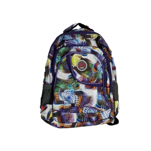 Mochila espalda 17" m.e. six n.° 3724 al 3729 premium impresas