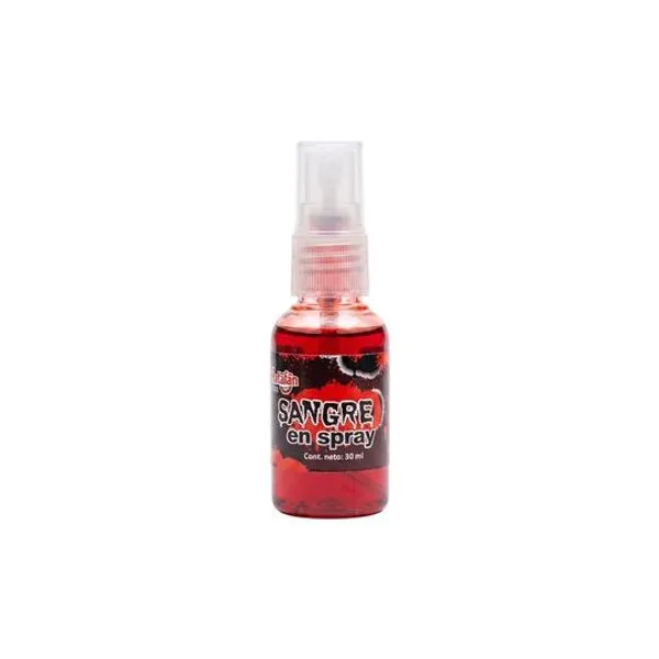 Sangre falsa en spray roja 30cc x unidad