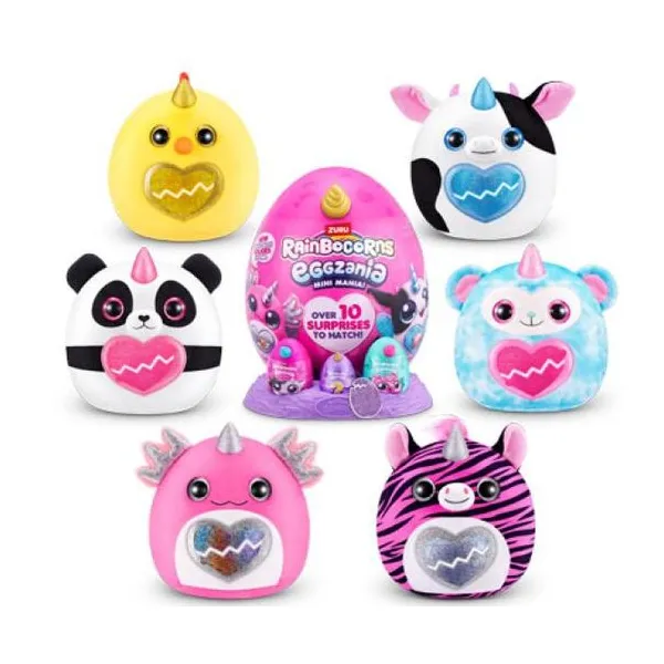 Rainbocorn huevo sorpresa eggzania mini mania 22 cm surtidos