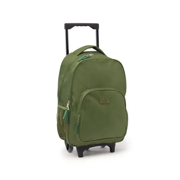 Mochila 18" con carro starpak verde Filgo - mo-stpakca