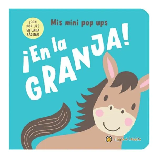 Mis mini pop ups- en la granja 14 14 cm