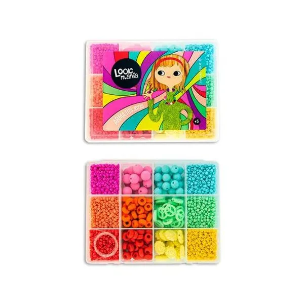 Set para armar bijou mamushka en caja 12 divisiones 13.5x17x5 cm lookmania