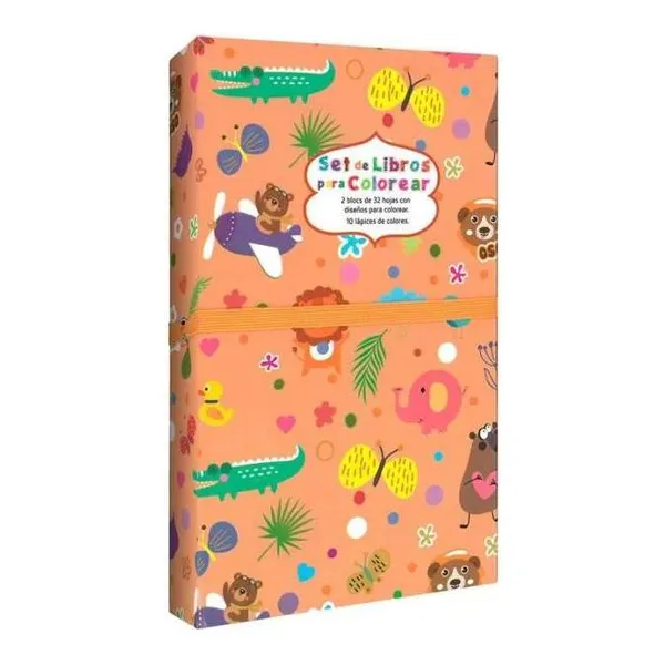 Osos- set de libros para colorear 19 11 cm