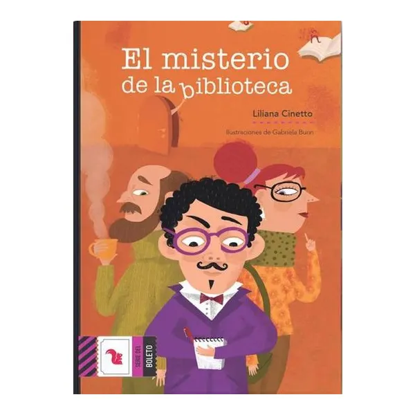 El misterio de la biblioteca 20 14 cm