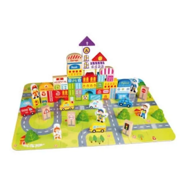 Set bloques ciudad