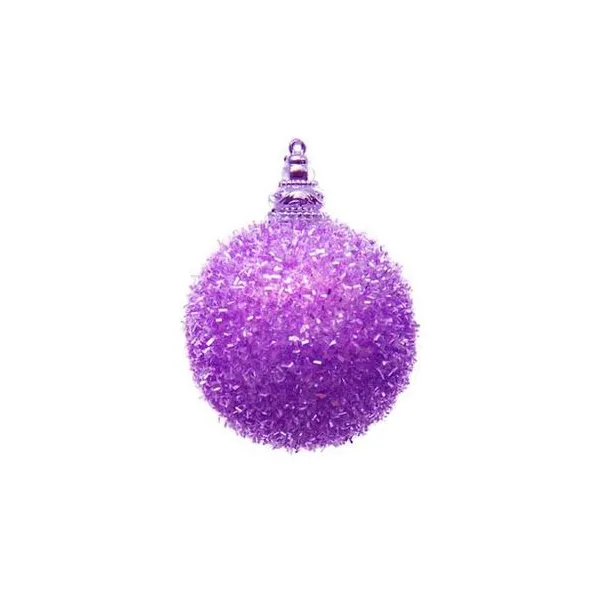 Borla chic peluchita violeta 6 cm caja x6 unidades