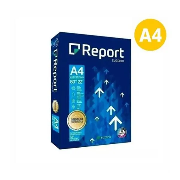 Resma a4 80 g/m2 500 hojas report