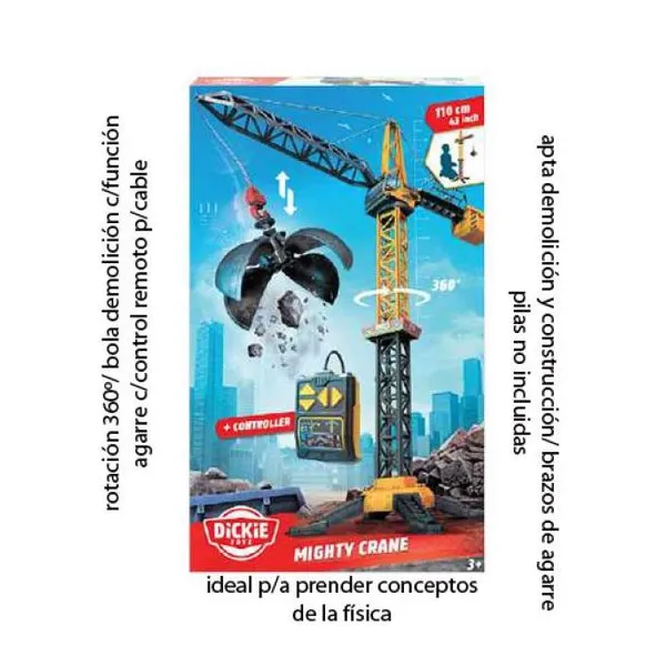 Dickie toys mighty crane gúa xxl