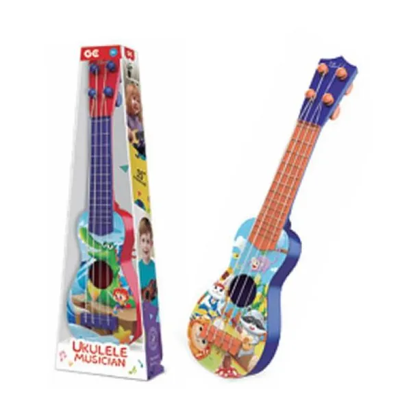Guitarra ukelele 40 cm, estampada