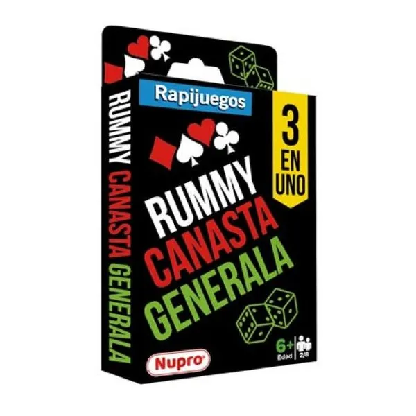 Rapi rummy ( 3 en 1 )
