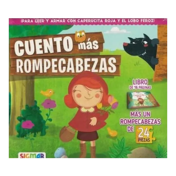 Caperucita roja - cuento más rompecabezas