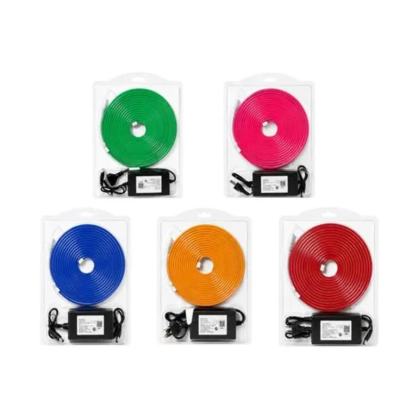 Tira de luces neon led rgb 5 mts colores surtidos