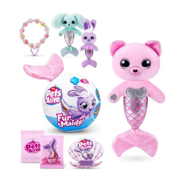 Alive pets huevo sorpresa furmaids interactivo 15 cm - 3 modelos surtidos