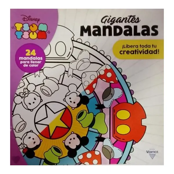 Disney mega mandalas nro 2 tsum tsum -vertice-
