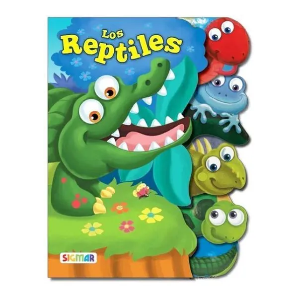 Los reptiles - siluetas