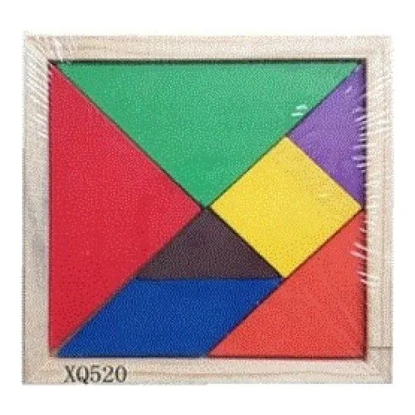 Puzlle de madera de 7 pzas.