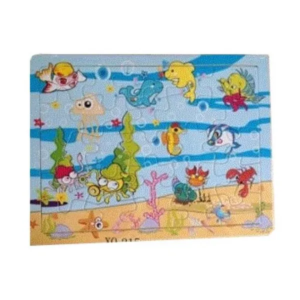 Puzzle marino de madera x25 pzas.