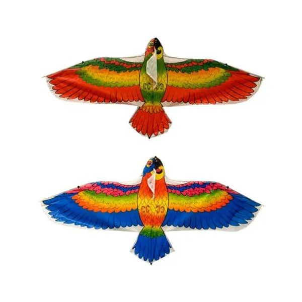 Barrilete loro 52x120 cm x1 colores surtidos - zz