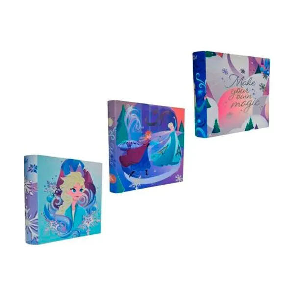 Carpeta carta 3x40 Frozen x unidad modelos surtidos ppr