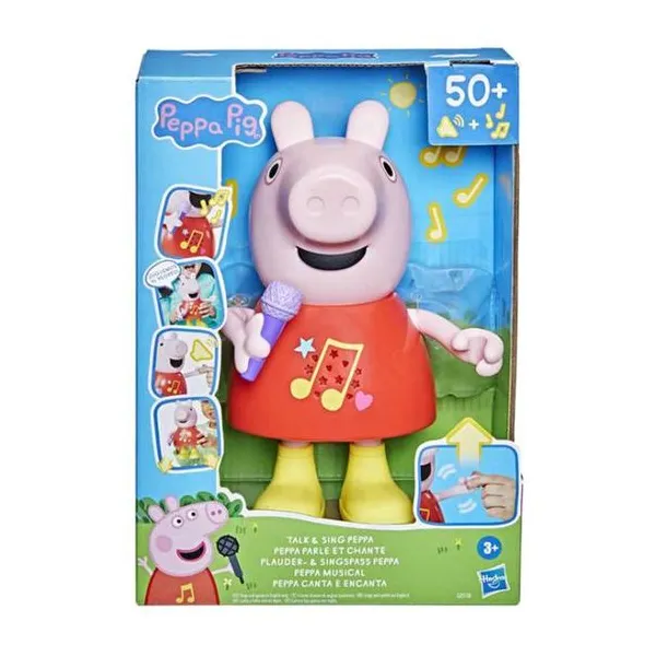Hasbro Peppa Pig - figura 20 cm - peppa canta y habla