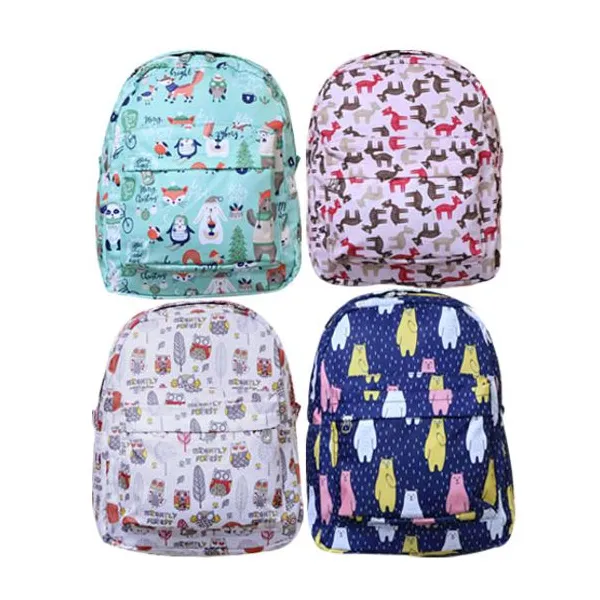 Mochila espalda 15" útil uno m-15 nylon nena urbana fantasia