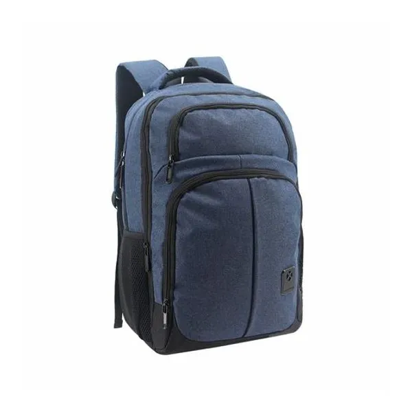 Mochila 18" espalda portanotebook azul unicross
