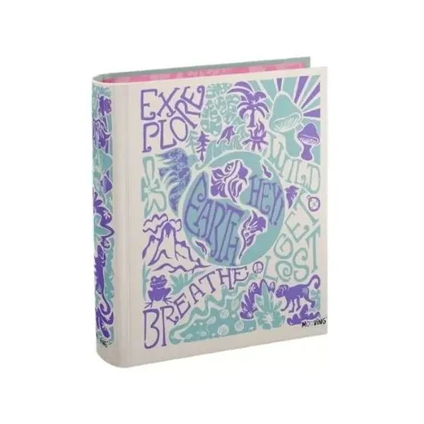 Carpeta a4 Mooving cartone 2 ani.40 mmmystic