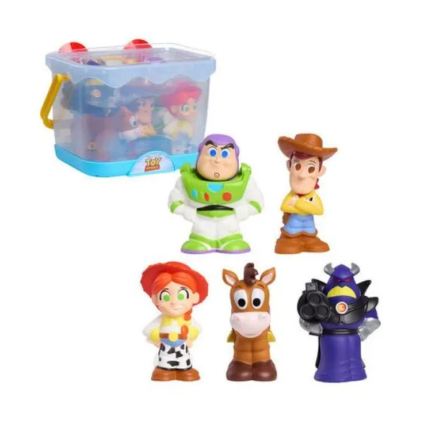 Disney - juguete 17 cm balde de baño - toy story