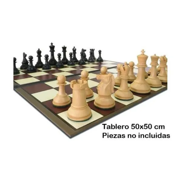 Tablero de ajedrez 50x50 reglamentario