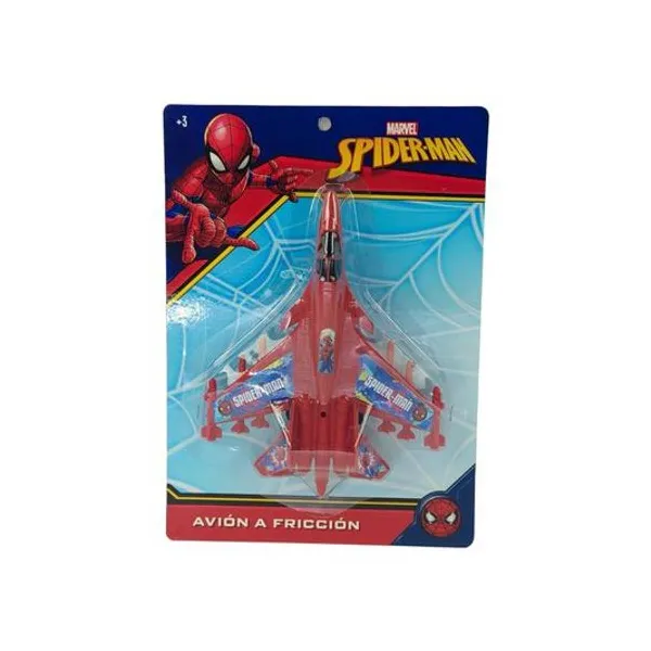 Avión de guerra de Spiderman en blister 21x29 cm modelos surtidos