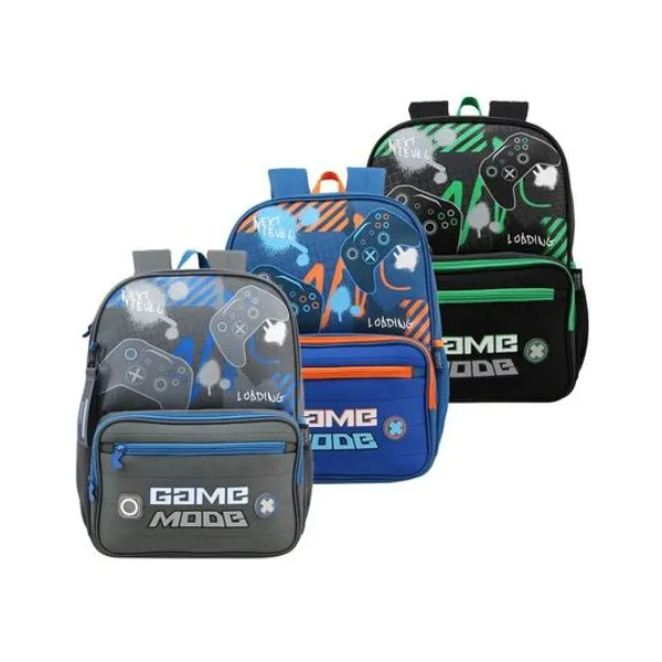 Mochila 16" espalda gamer x unidad colores surtidos lsyd