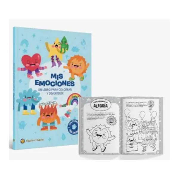 Mis emociones. un libro para colorear y divertirse