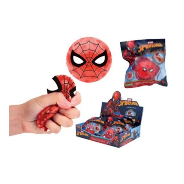 Spiderman squishy ball