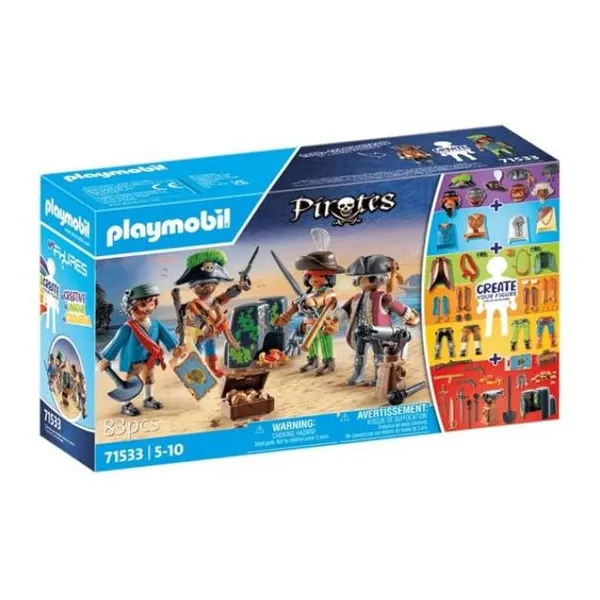 My figures piratas