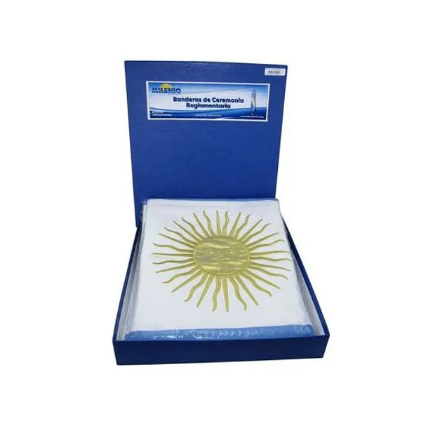 Bandera ceremonia argentina jardín milenio