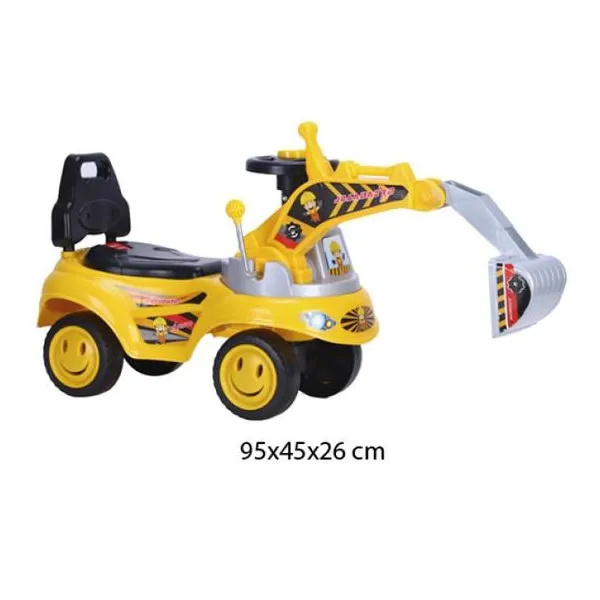 Pata pata camión excavador con luz y sonido (2 colores)