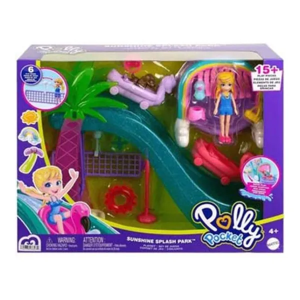 Playset polly pocket parque acuatico de deportes