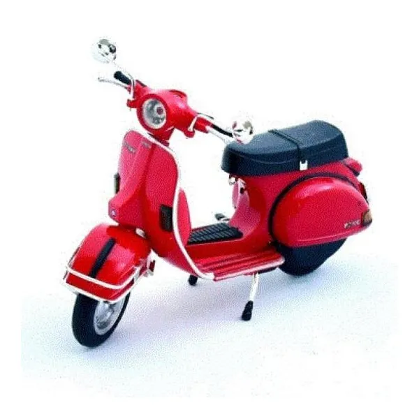 Vespa p200 roja 1:12 (met078)