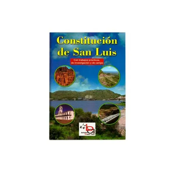Constitucion de la provincia de san luis 14x19.5 cm