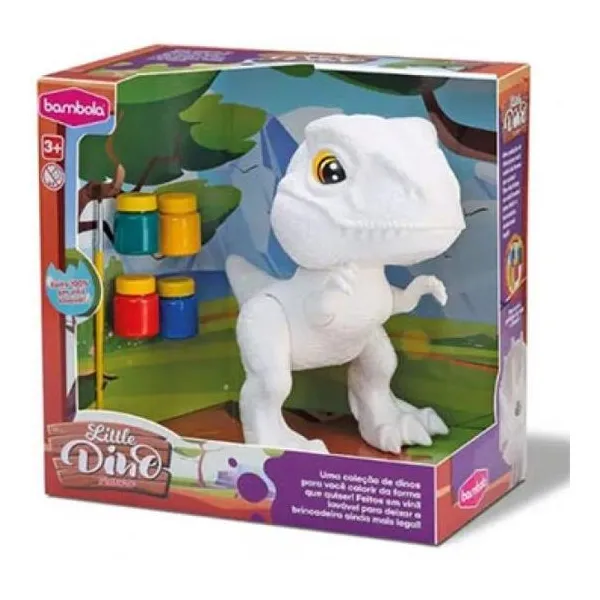 Dino pintura velociraptor 21 cm