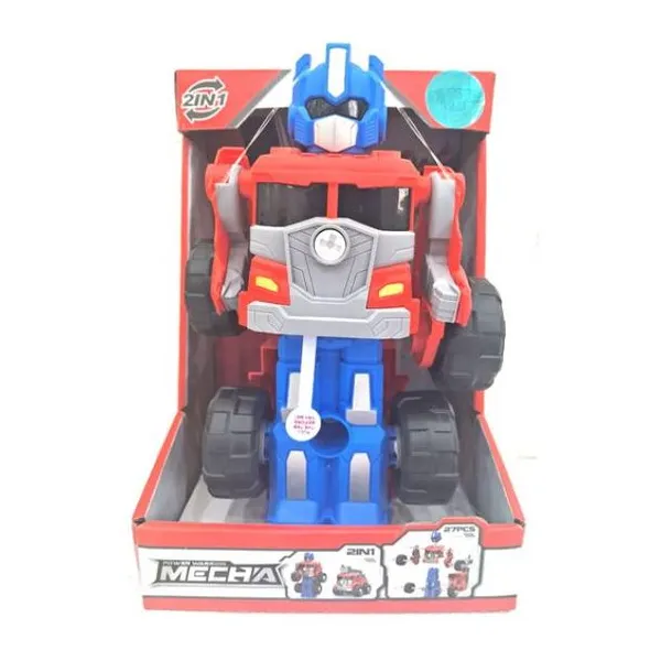 Robot optimus prime transformable en camión - luz y sonido