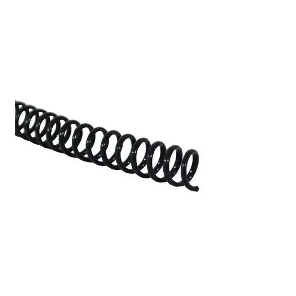 Espiral 9 mm negro bolsa x50 unidades