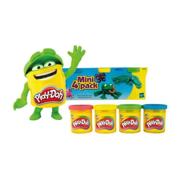 Hasbro playdoh - masa 56 g (pack x4)
