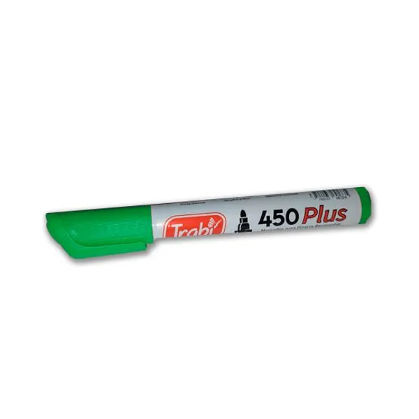 Marcador trabi 450 para pizarra cj.x 12 unid.verde recargable
