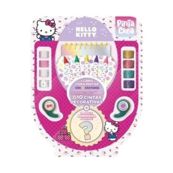 Blister pinta y crea_fda25 n.° 4 - hello kitty