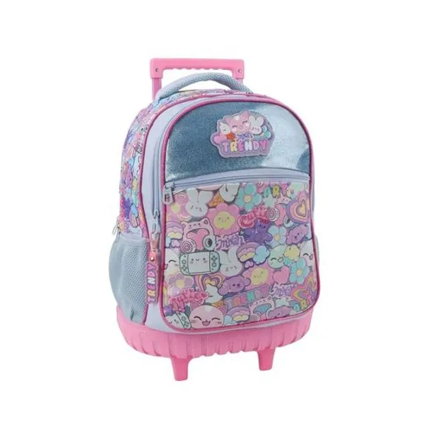 Mochila 17" con carro mwah Trendy