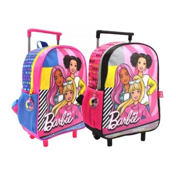 Barbie mochila 12" carro -amigas