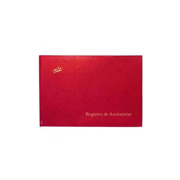 Libro rab regist.de acciones 2311 t/d.1 mano